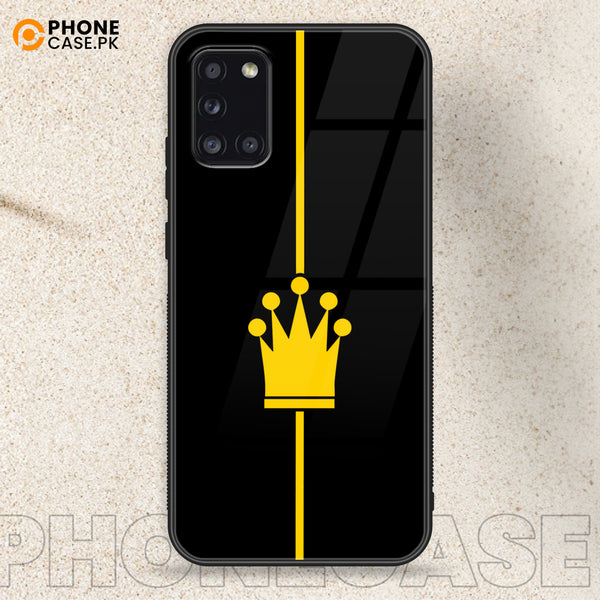 King Design 1 - HQ Ultra Shine Premium Glass Phone Case All Models