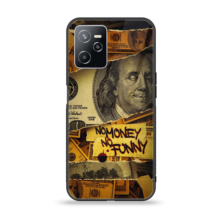 Realme Narzo 50A Prime - Dollar Design 1 - Premium Printed Glass soft Bumper shock Proof Case