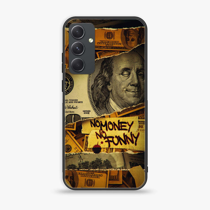 Samsung Galaxy A24 4G - Dollar Design 1 - Premium Printed Glass soft Bumper shock Proof Case  CS-34990