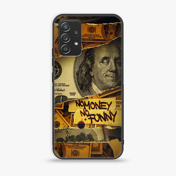 Samsung Galaxy A52 5G - Dollar Design 1 - Premium Printed Glass soft Bumper shock Proof Case