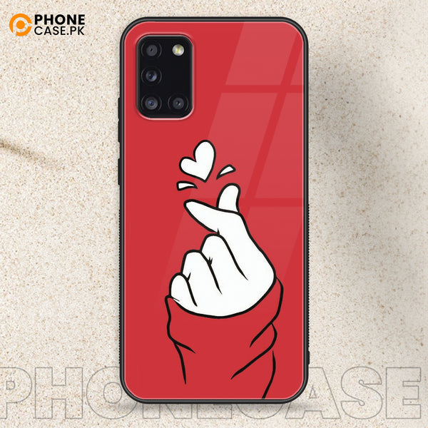 Finger Heart BTS - HQ Ultra Shine Premium Glass Phone Case All Models