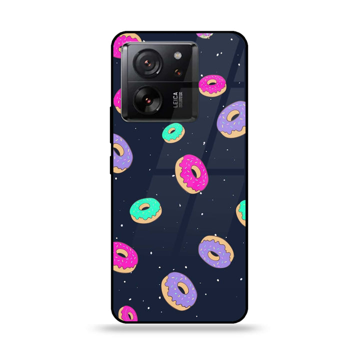 Xiaomi 13T Pro - Colorful Donuts - Premium Printed Glass soft Bumper Shock Proof Case