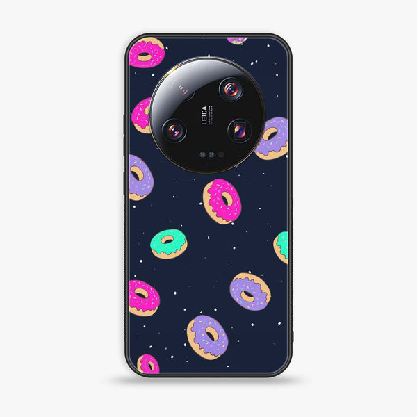 Xiaomi 13 Ultra - Colorful Donuts - Premium Printed Glass soft Bumper Shock Proof Case