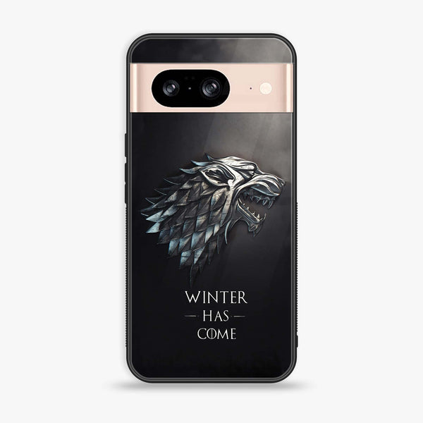 Google Pixel 8 - Winter Has Come GOT - Premium Metal Printed soft Bumper Shock Proof Case CS-26005