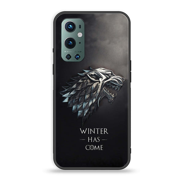 OnePlus 9 Pro - Winter Has Come GOT - Premium Printed Glass soft Bumper Shock Proof Case