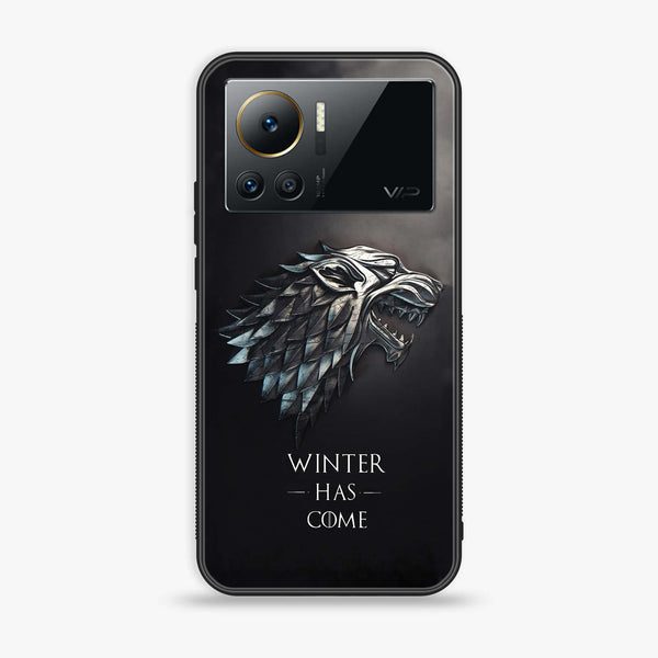 Infinix Note 12 VIP - Winter Has Come GOT - Premium Printed Glass soft Bumper Shock Proof Case