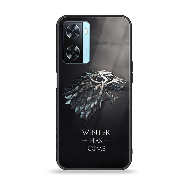 OnePlus Nord N20 SE - Winter Has Come GOT - Premium Printed Glass soft Bumper Shock Proof Case