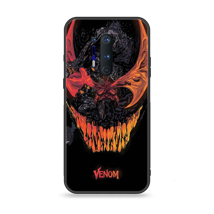 OnePlus 8 Pro - VENOM Case - Premium Metal Printed soft Bumper Shock Proof Case