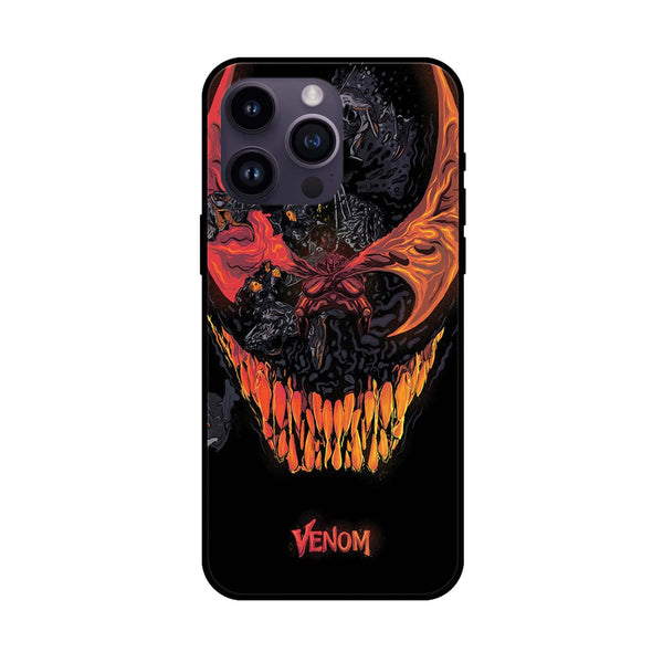 iPhone 12 Pro - VENOM Case - Premium Metal Printed soft Bumper shock Proof Case