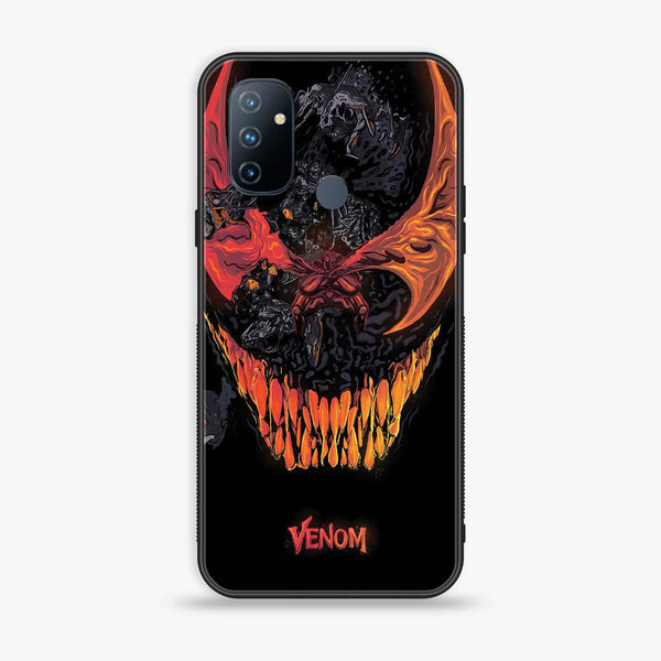 OnePlus Nord N100 - VENOM Case - Premium Metal Printed soft Bumper Shock Proof Case