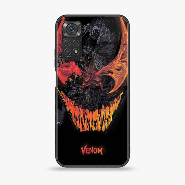 Xiaomi Redmi Note 11 Pro - VENOM Case - Premium Printed Glass soft Bumper Shock Proof Case