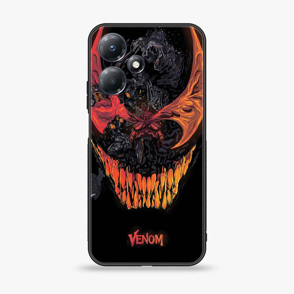 Infinix Hot 30i - VENOM Case - Premium Metal Printed soft Bumper shock Proof Case CS-33707