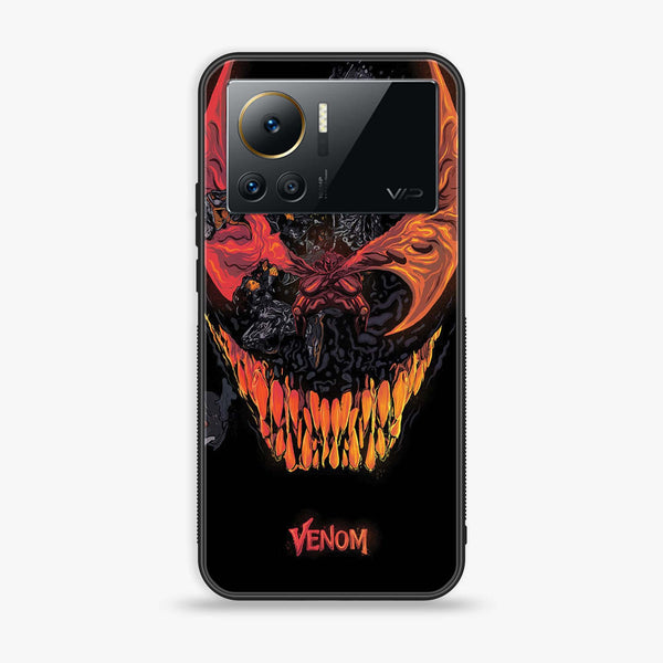 Infinix Note 12 VIP - VENOM Case - Premium Printed Glass soft Bumper Shock Proof Case