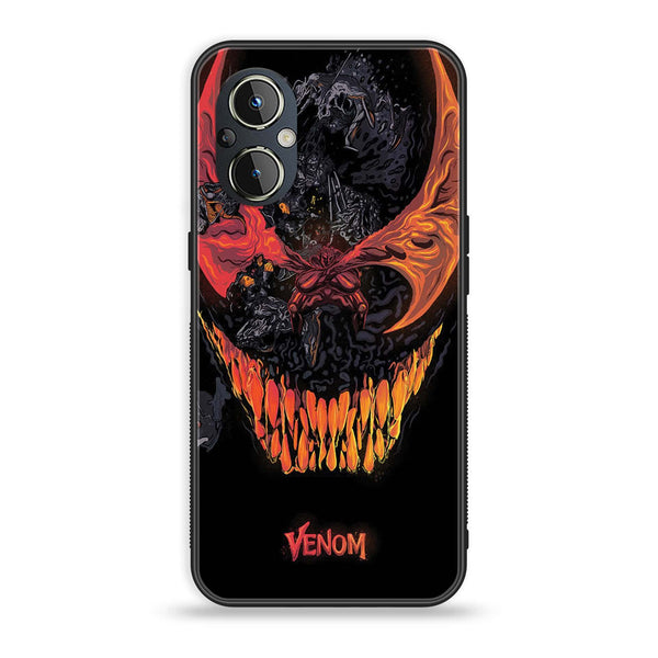 OnePlus Nord N20 5G - VENOM Case - Premium Printed Glass soft Bumper Shock Proof Case