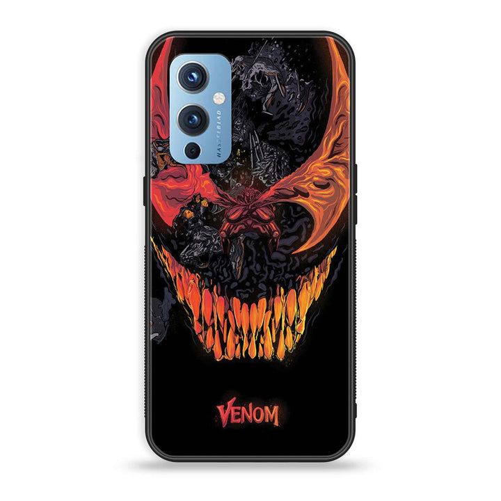 OnePlus 9 - VENOM Case - Premium Metal Printed soft Bumper Shock Proof Case