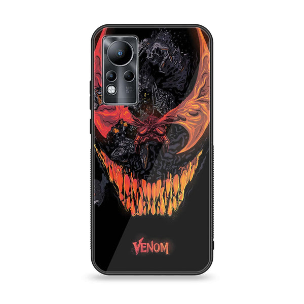 Infinix Note 11/ Note 12 G88  - VENOM Case - Premium Printed Glass soft Bumper Shock Proof Case CS-8299