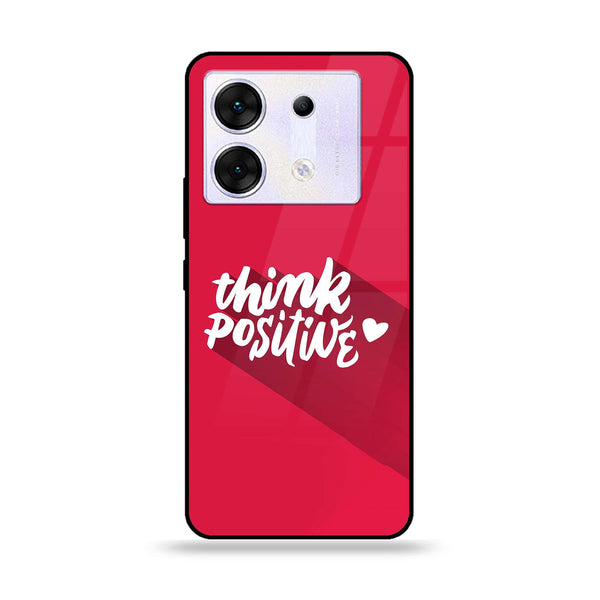 Infinix Zero 30 5G - Think Positive Design - Premium Metal Printed soft Bumper shock Proof Case
