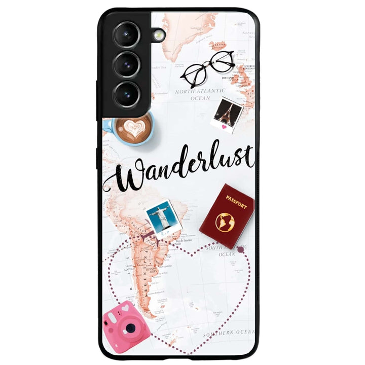 Samsung Galaxy S21 Plus - World Journey - Premium Metal Printed soft Bumper shock Proof Case