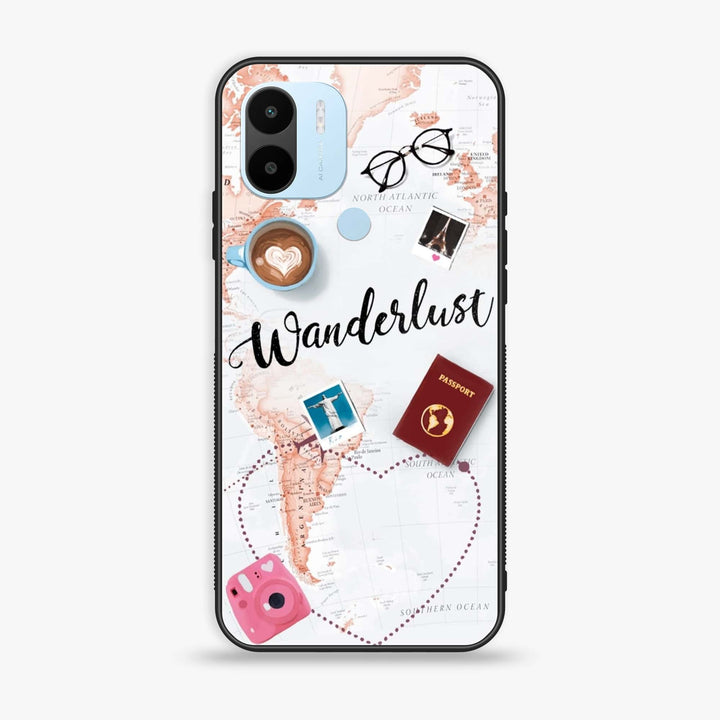 Xiaomi Redmi A2 Plus - World Journey - Premium Printed Glass soft Bumper Shock Proof Case