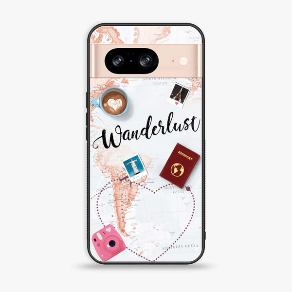 Google Pixel 8 - World Journey - Premium Metal Printed soft Bumper Shock Proof Case CS-50309