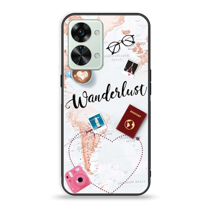 OnePlus Nord 2T 5G - World Journey - Premium Metal Printed soft Bumper Shock Proof Case