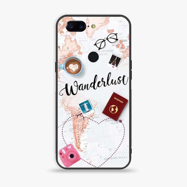 OnePlus 5T - World Journey - Premium Metal Printed soft Bumper Shock Proof Case
