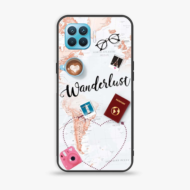 Oppo A93 4G - World Journey - Premium Printed Glass soft Bumper Shock Proof Case