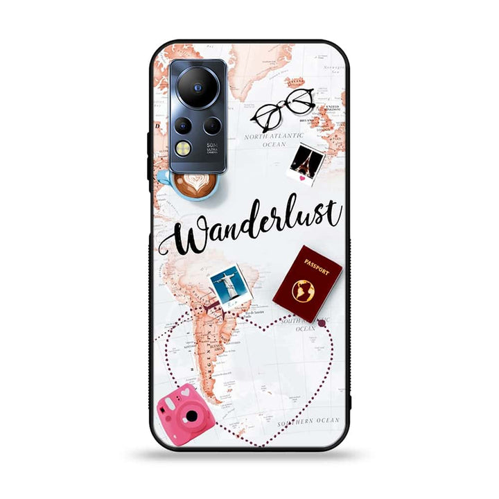 Infinix Note 12 G88 - World Journey - Premium Printed Glass soft Bumper Shock Proof Case