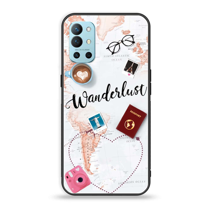 OnePlus 9R - World Journey - Premium Printed Glass soft Bumper Shock Proof Case CS-31668