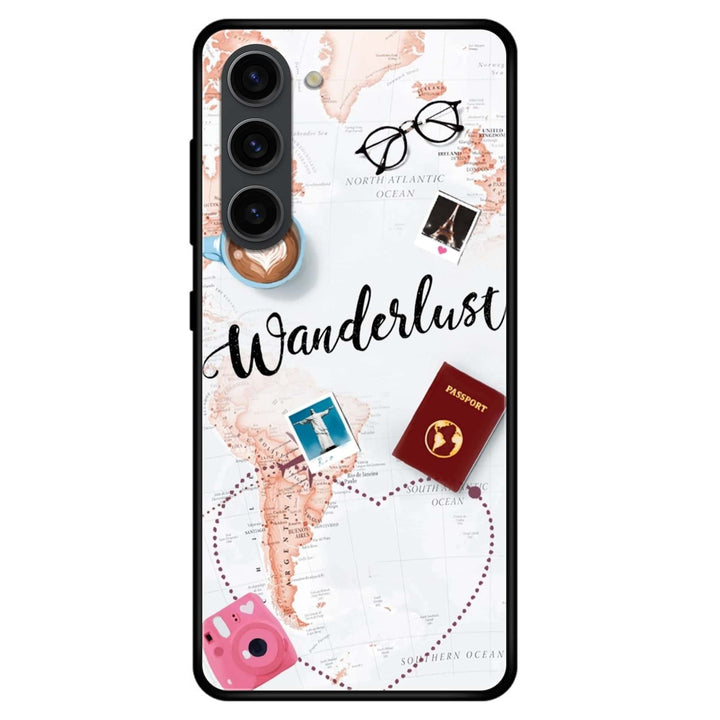 Samsung Galaxy S23 Plus - World Journey - Premium Metal Printed soft Bumper shock Proof Case