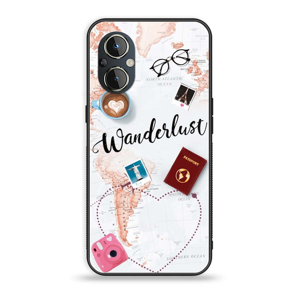 OnePlus Nord N20 5G - World Journey - Premium Metal Printed soft Bumper Shock Proof Case