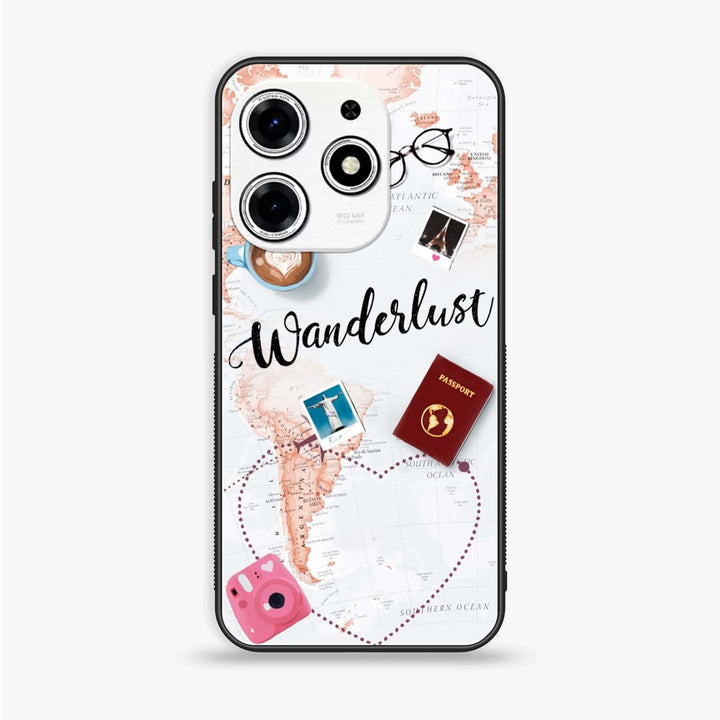 Tecno Spark 10 Pro - World Journey - Premium Printed Glass soft Bumper shock Proof Case