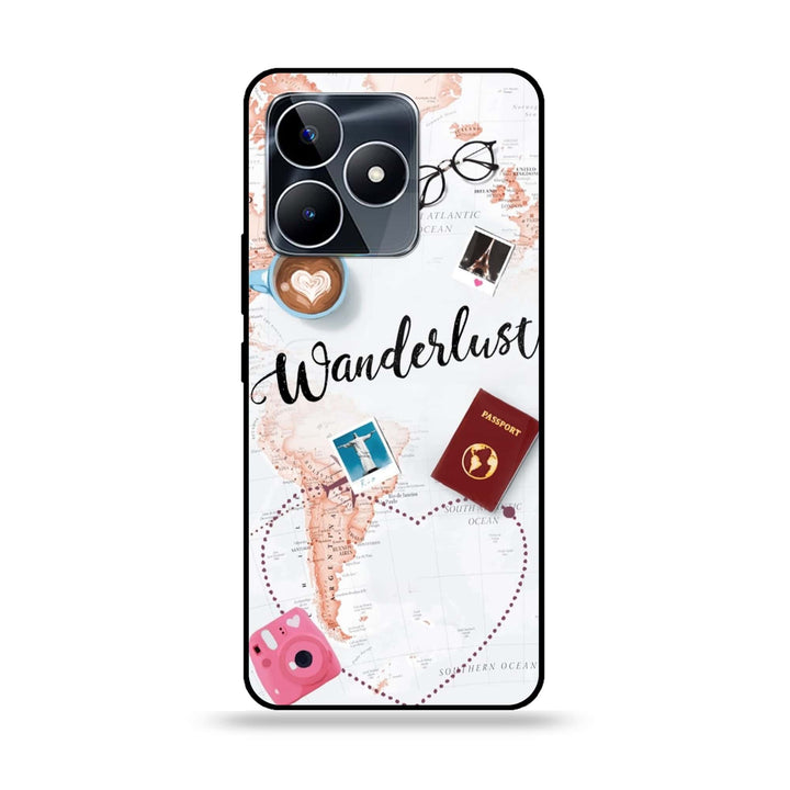Realme Note 50 - World Journey - Premium Printed Glass soft Bumper Shock Proof Case