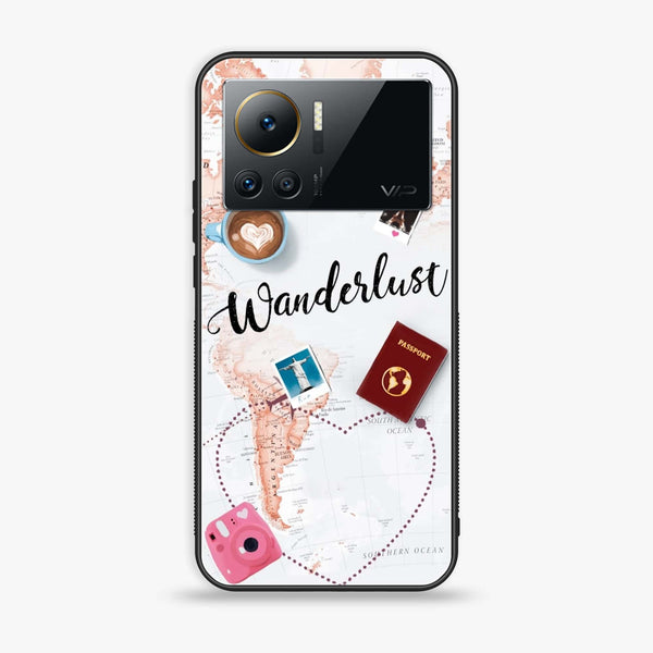 Infinix Note 12 VIP - World Journey - Premium Printed Glass soft Bumper Shock Proof Case