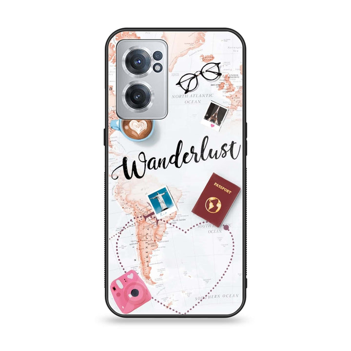 OnePlus Nord CE 2 5G - World Journey - Premium Metal Printed soft Bumper Shock Proof Case
