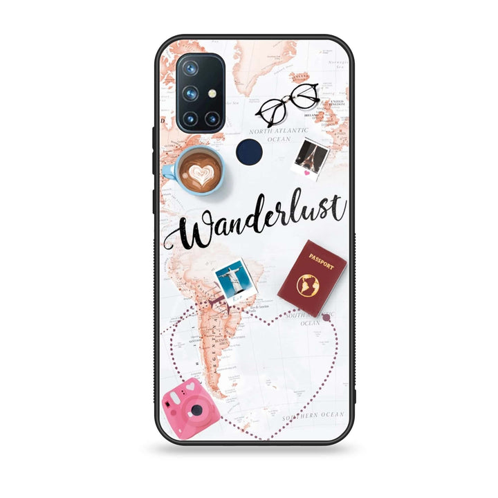 OnePlus Nord N10 - World Journey - Premium Printed Glass soft Bumper Shock Proof Case
