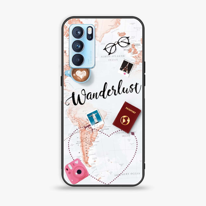 Oppo Reno 6 Pro - World Journey - Premium Printed Glass soft Bumper Shock Proof Case
