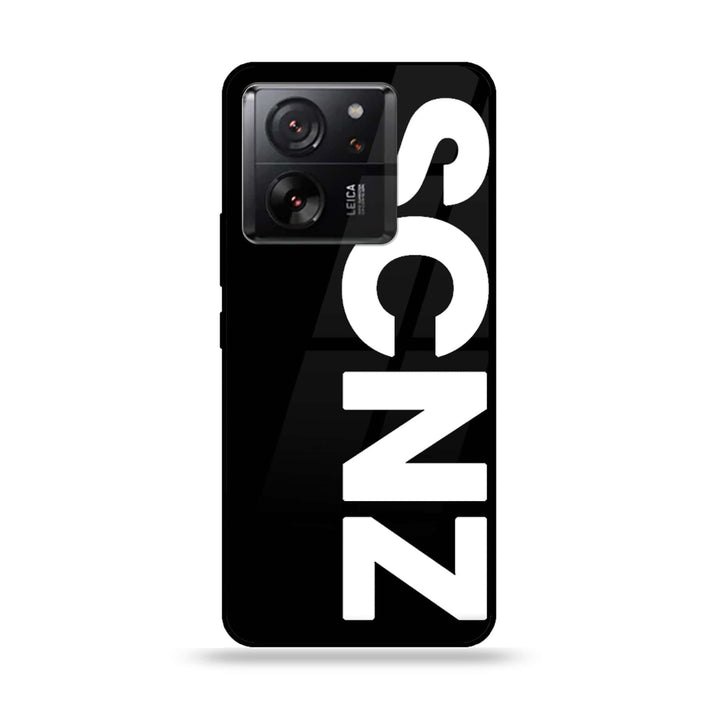 Xiaomi 13T - SCNZ - Premium Printed Glass soft Bumper Shock Proof Case