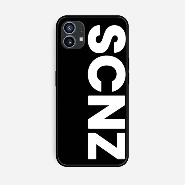 Nothing Phone (1) - SCNZ - Premium Printed Glass soft Bumper Shock Proof Case