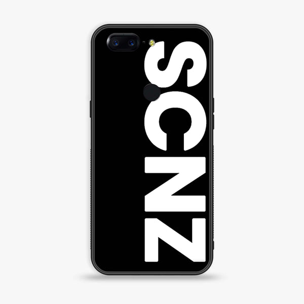 OnePlus 5T - SCNZ - Premium Printed Glass soft Bumper Shock Proof Case