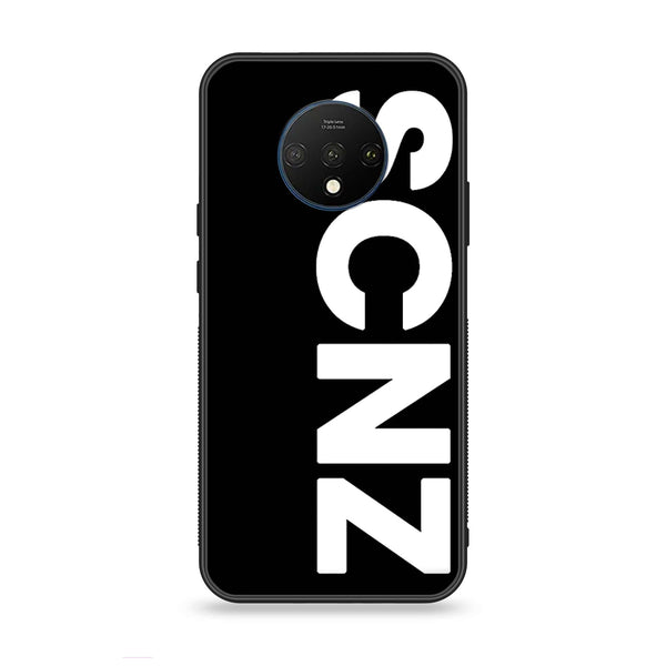 OnePlus 7T - SCNZ - Premium Printed Glass soft Bumper Shock Proof Case