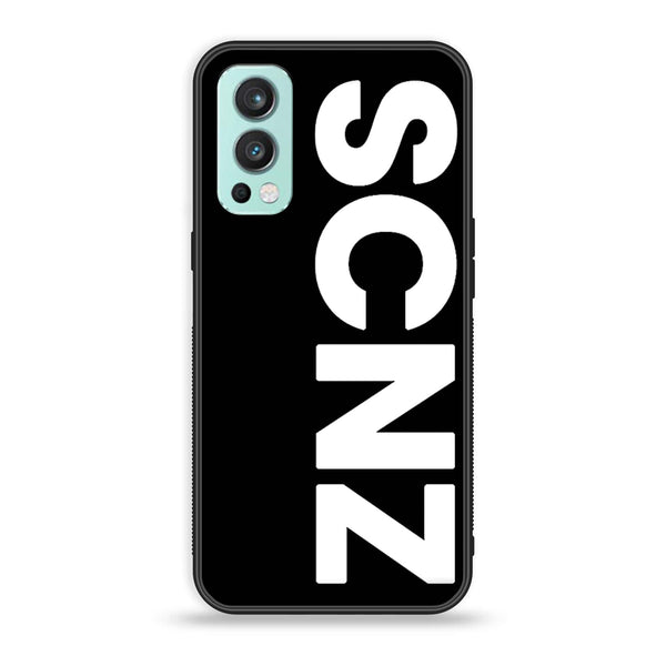 OnePlus Nord 2 5G - SCNZ - Premium Printed Glass soft Bumper Shock Proof Case