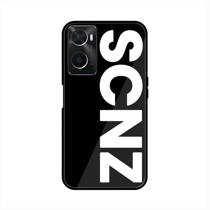 Oppo A36 - SCNZ - Premium Printed Glass soft Bumper Shock Proof Case