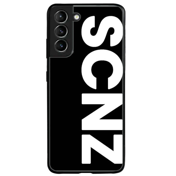 Samsung Galaxy S21 Plus - SCNZ - Premium Printed Glass soft Bumper Shock Proof Case