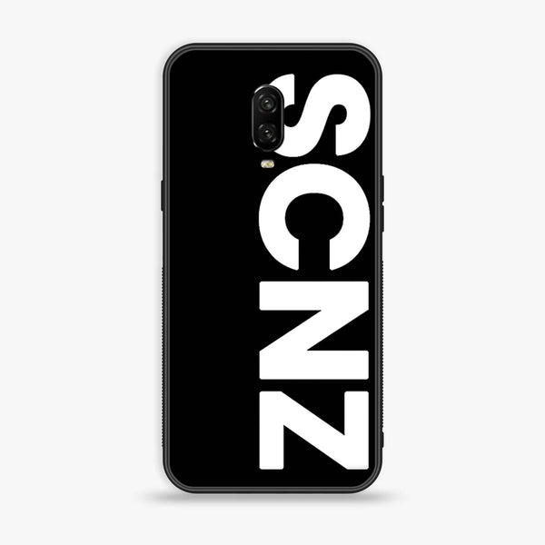 Oneplus 6T - SCNZ - Premium Printed Glass soft Bumper Shock Proof Case
