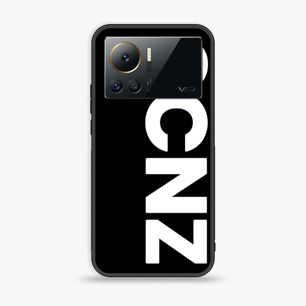 Infinix Note 12 VIP - SCNZ - Premium Printed Glass soft Bumper Shock Proof Case