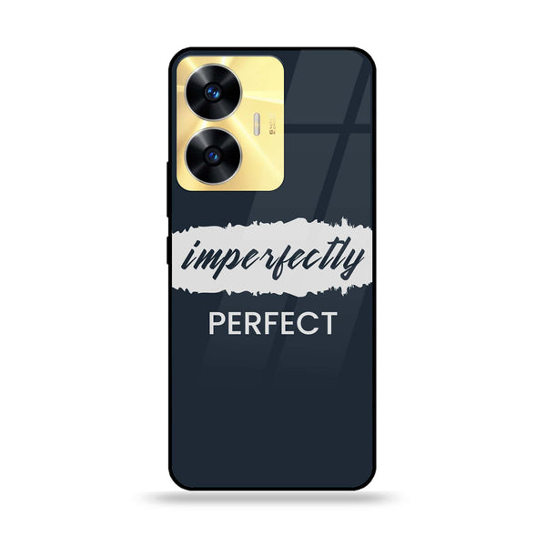 Realme C55 - Imperfectly - Premium Printed Glass soft Bumper Shock Proof Case