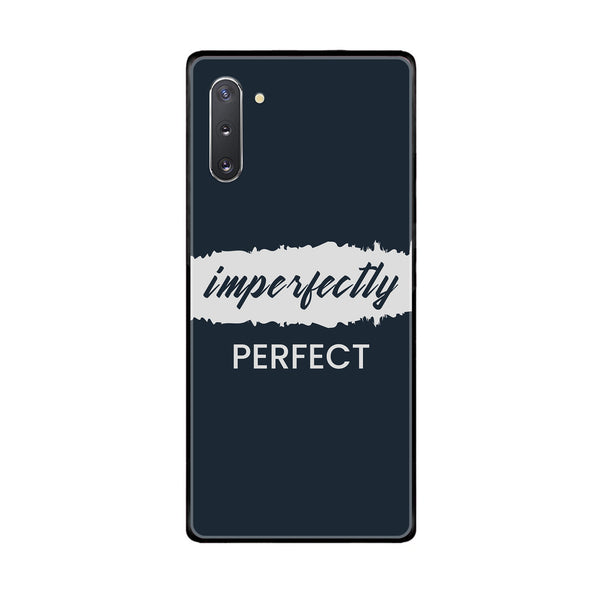 Samsung Galaxy Note 10 5G - Imperfectly - Premium Printed Glass soft Bumper Shock Proof Case CS-22265