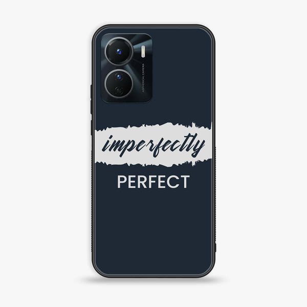 Vivo Y16 - Imperfectly - Premium Printed Glass soft Bumper Shock Proof Case