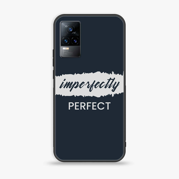Vivo Y73 2023 - Imperfectly - Premium Printed Glass soft Bumper Shock Proof Case